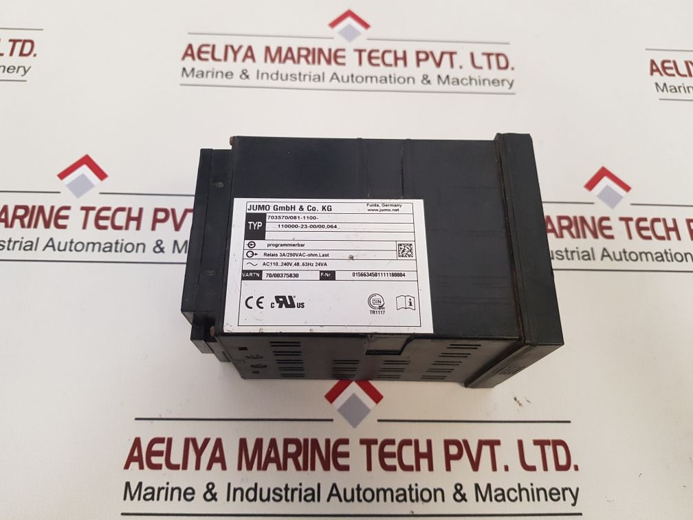 Jumo dicon 500 temperature controller 703570/081-1100-110000-23-00/00,064