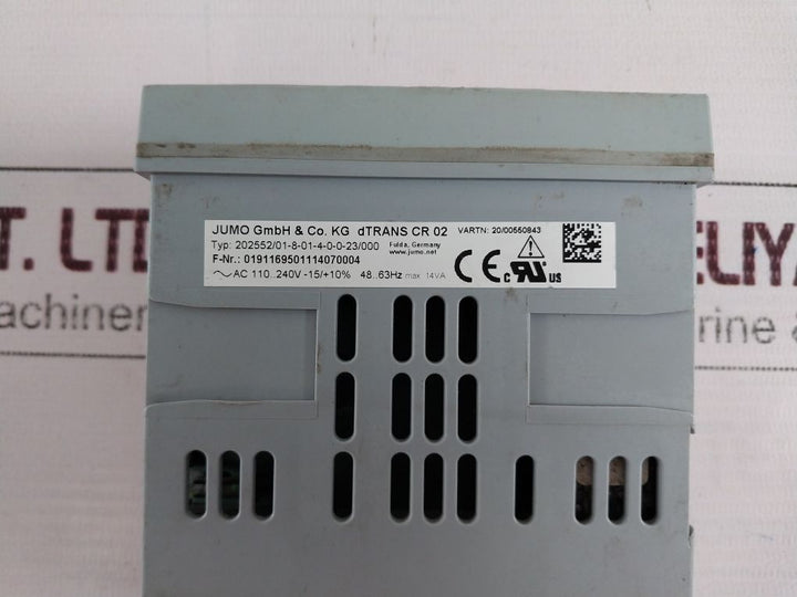 Jumo Dtrans Cr 02 Transmitter And Controller
