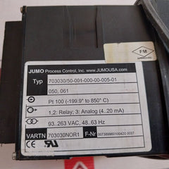 Jumo Dtron 04.1 Microprocessor Controller