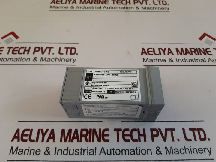 Jumo Dtron 316 Compact Controller 703041/181-200-23/000