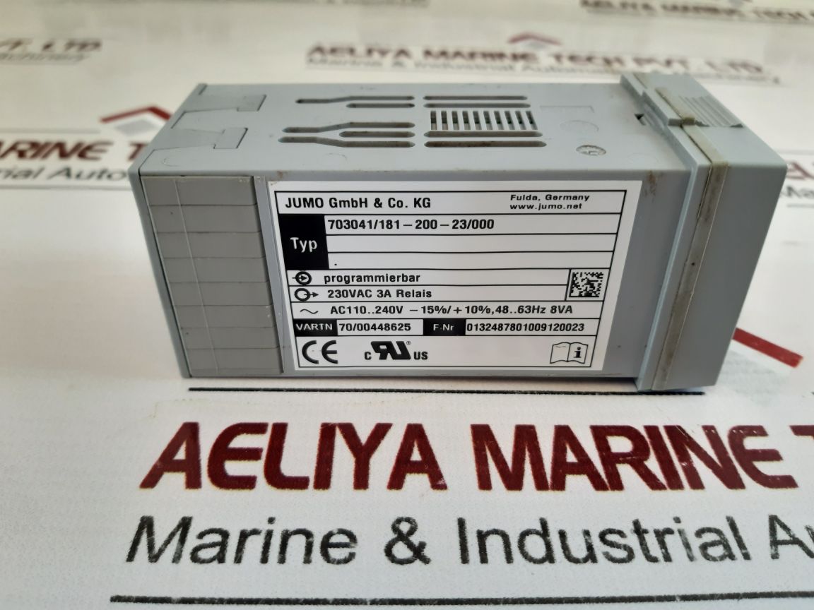 Jumo Dtron 316 Compact Controller 703041/181-200-23/000