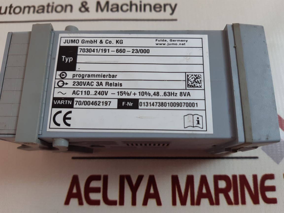 Jumo Dtron 316 703041/191-660-23/000 Compact Controller