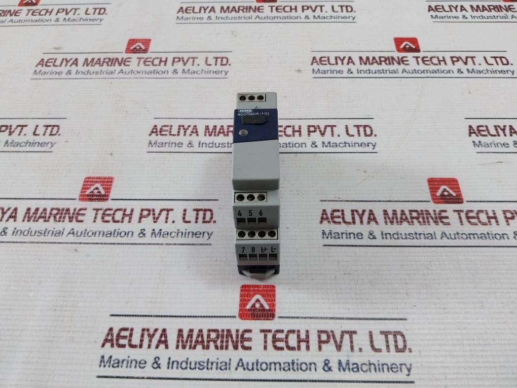 Jumo Ecotrans Lf 01 202731/01-015/000 Conductivity Transmitter 20..30 Vdc