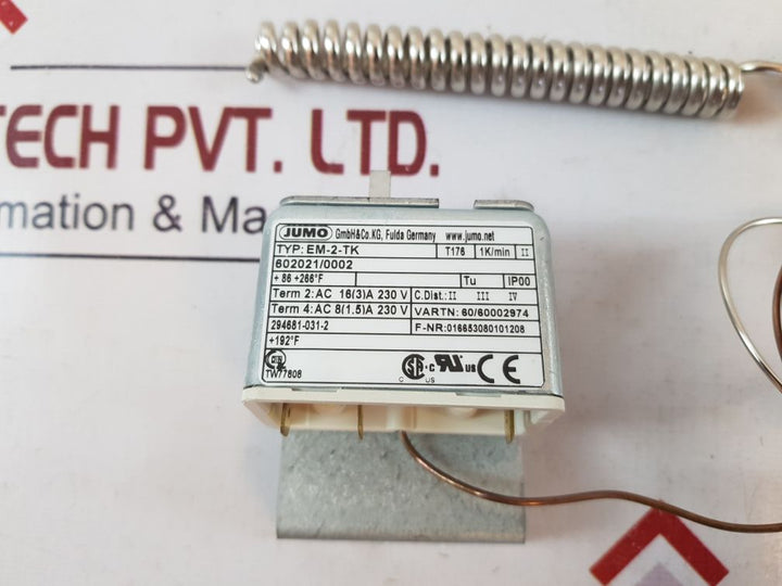 Jumo Em-2-tk Thermostat