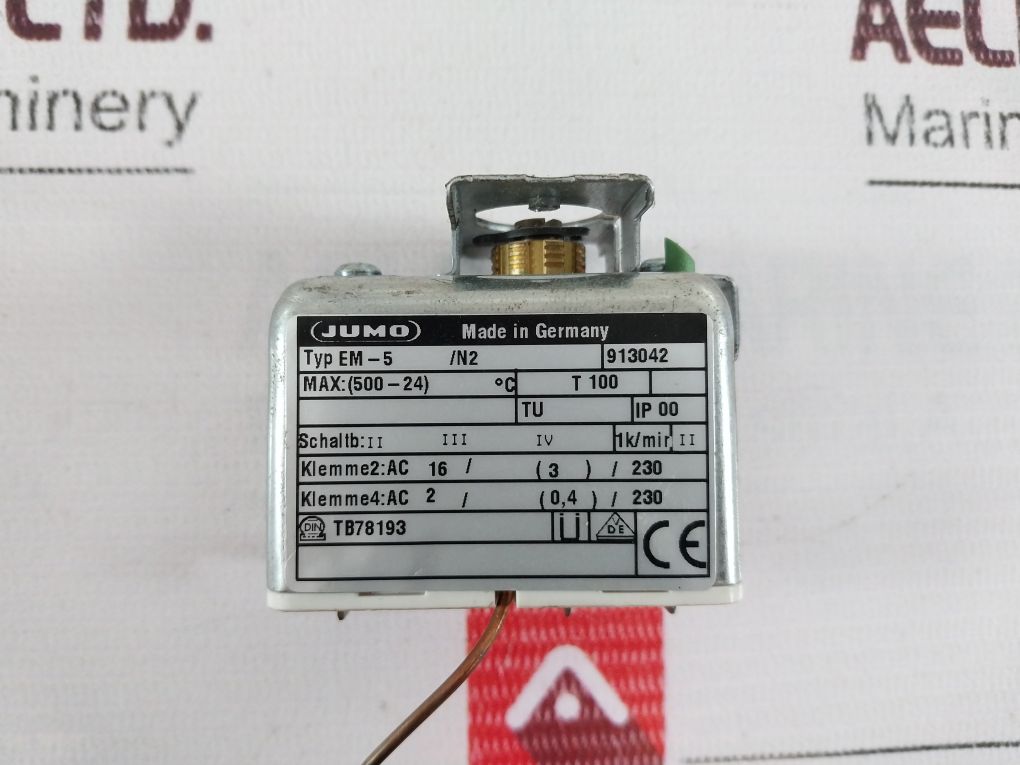 Jumo Em-5 /N2 Safety Thermostat