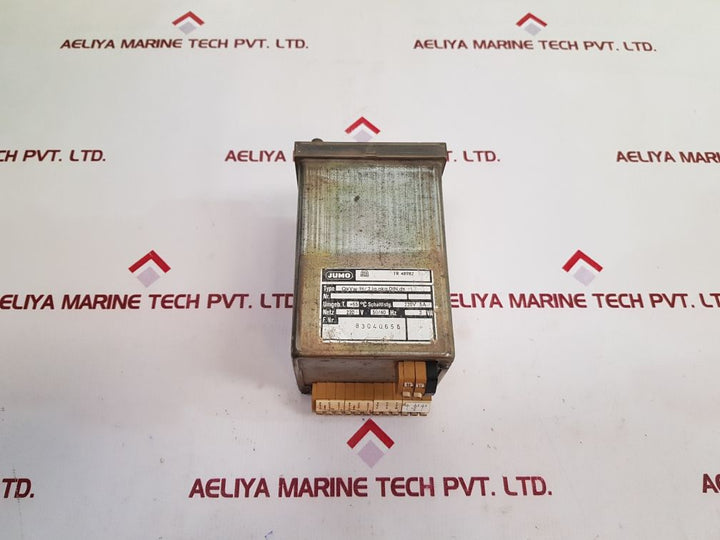 Jumo Temperature Controller Qrvw-96/ ,2, Ia, Aka, Din,Ds Dl