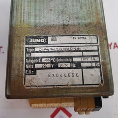 Jumo Temperature Controller Qrvw-96/ ,2, Ia, Aka, Din,Ds Dl