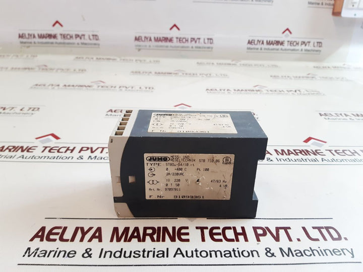 Jumo Stb0W-54/10.Rt Temperature Controller 47/63 Hz