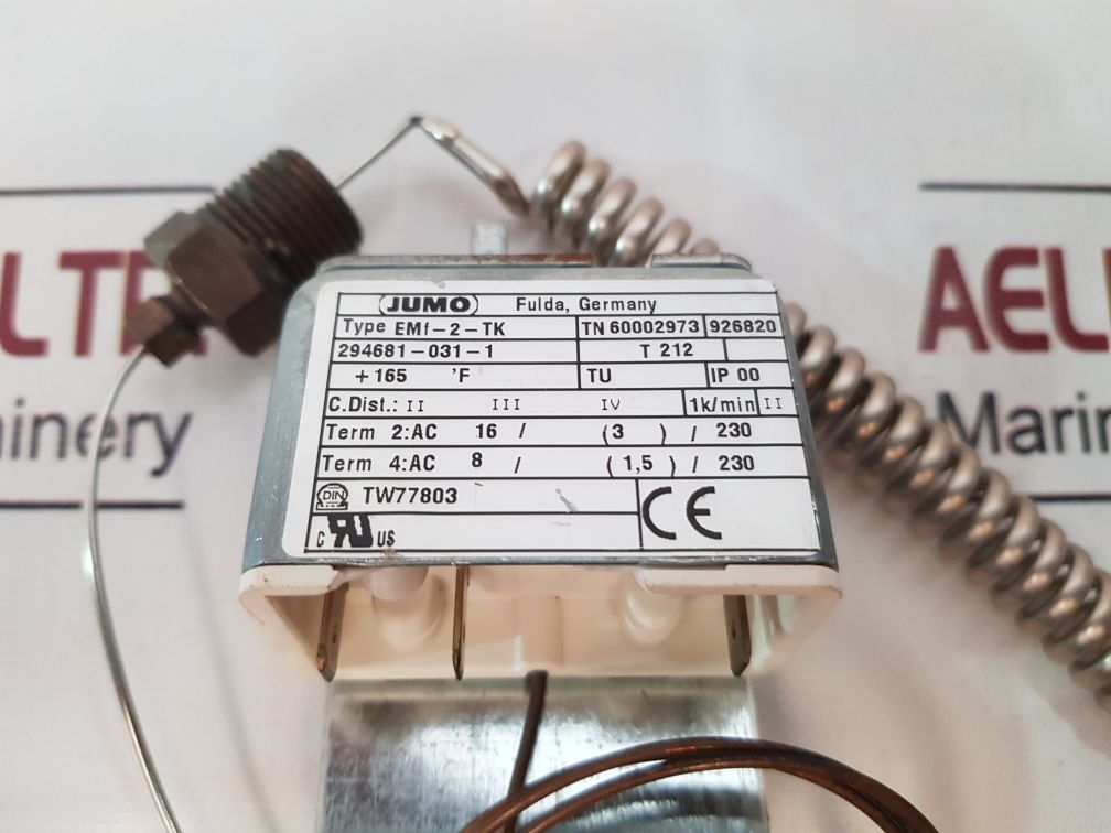 Jumo Emf-2-tk Panel Mounted Thermostat