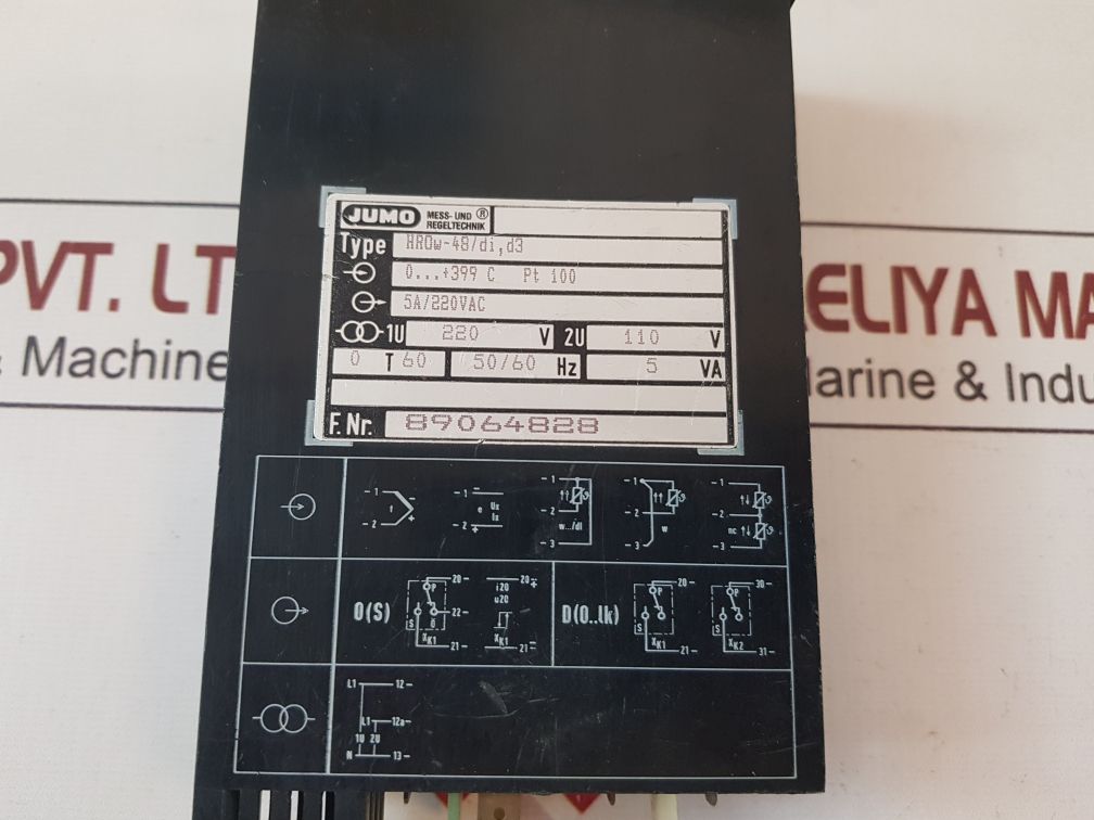 Jumo Tron Hrow-48/Di, D3 Temperature Controller