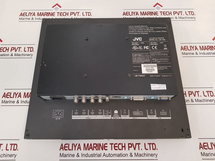 Jvc Lm-170A Lcd Display Monitor