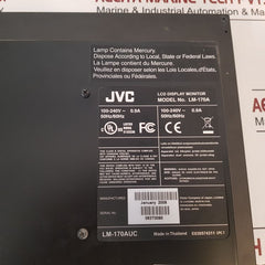 Jvc Lm-170A Lcd Display Monitor