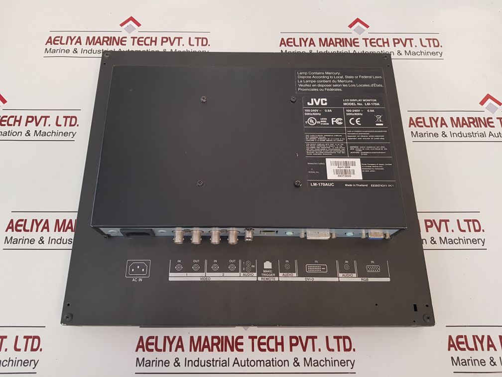 Jvc Lm-170A Lcd Display Monitor E132236