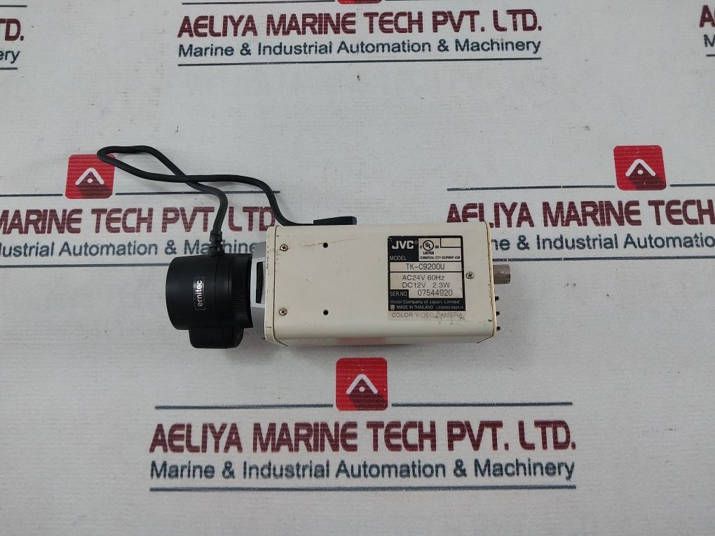 Jvc Tk-c9200U Color Video Camera Tv Lens F1.2 4Mm
