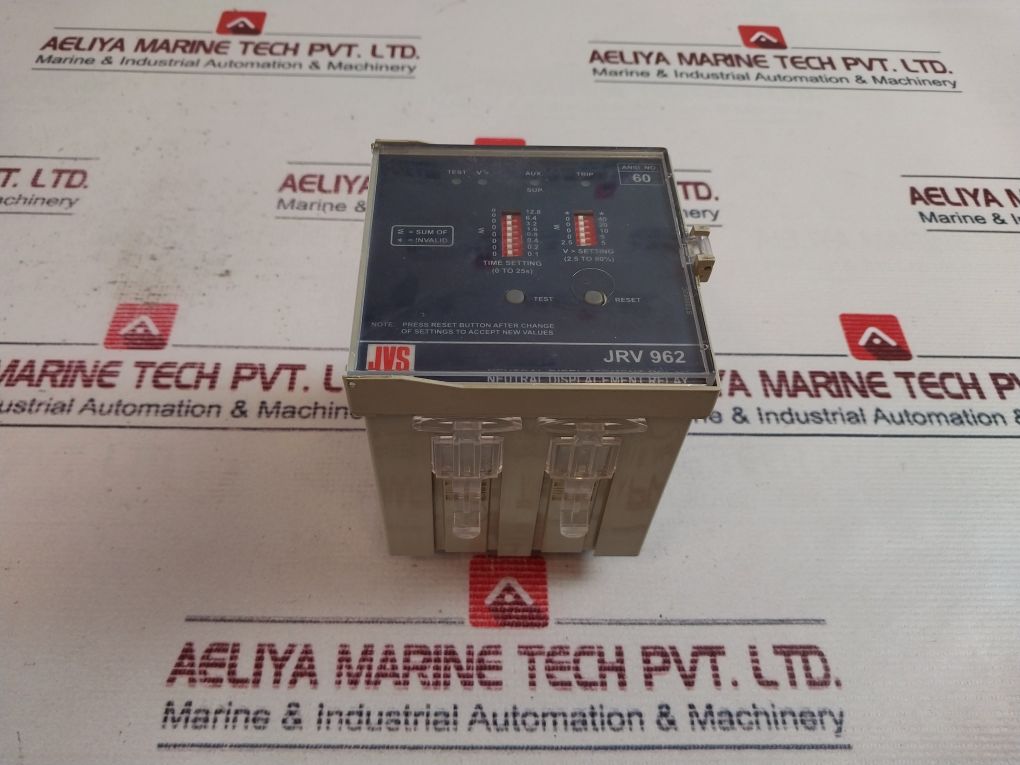Jvs Electronics Jrv 962 Neutral Displacement Relay 110V Ac
