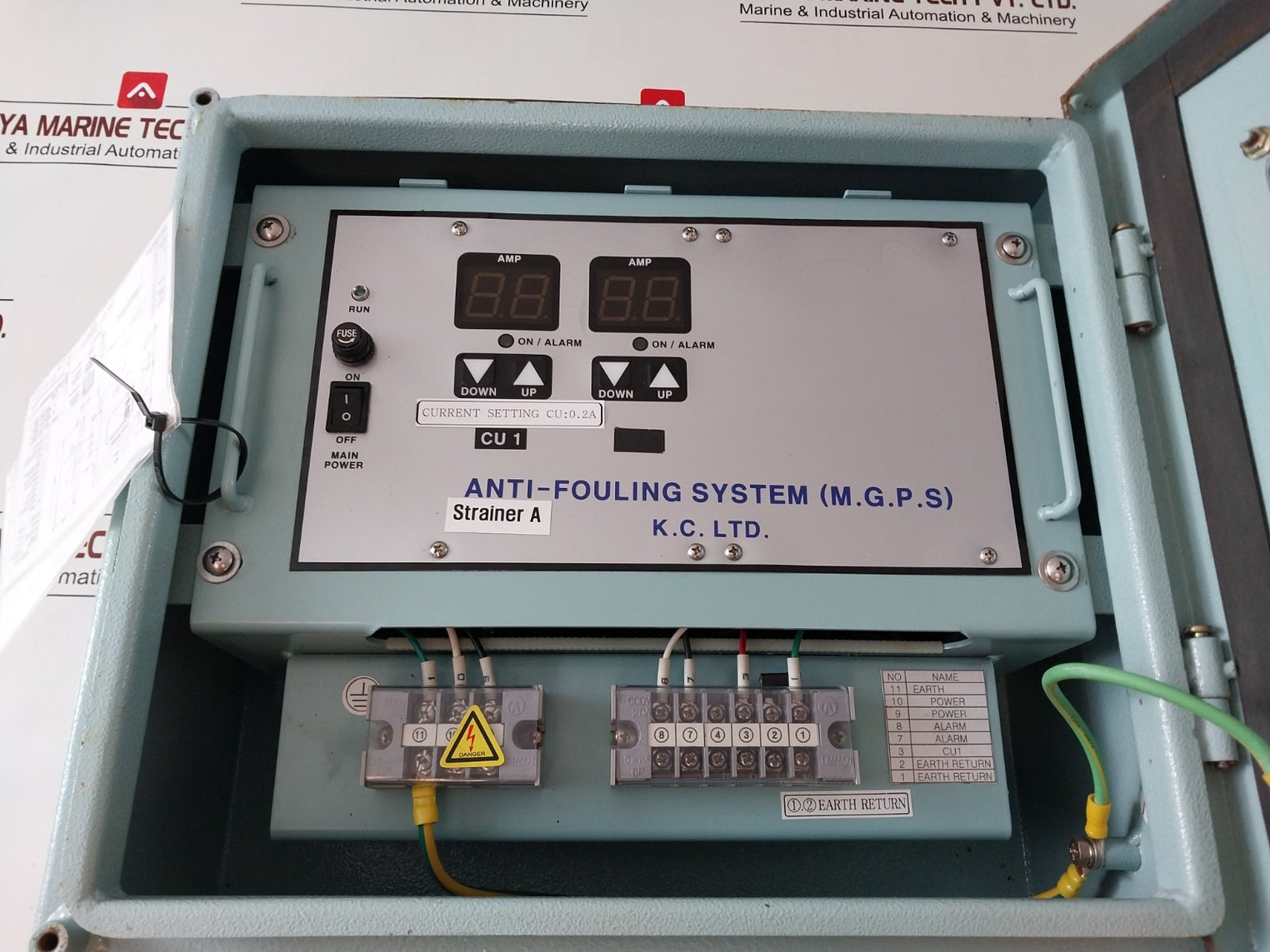 K.C. Kcaf 2010Nm Control Panel For Anti-fouling System (Mgps)

