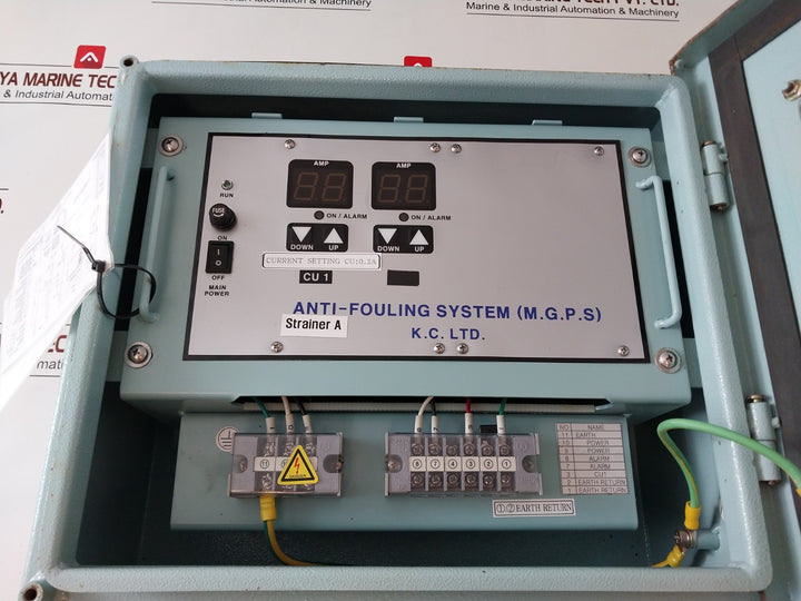 K.C. Kcaf 2010Nm Control Panel For Anti-fouling System (Mgps)
