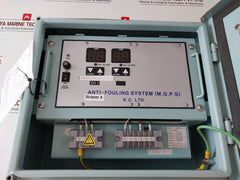 K.C. Kcaf 2010Nm Control Panel For Anti-fouling System (Mgps)
