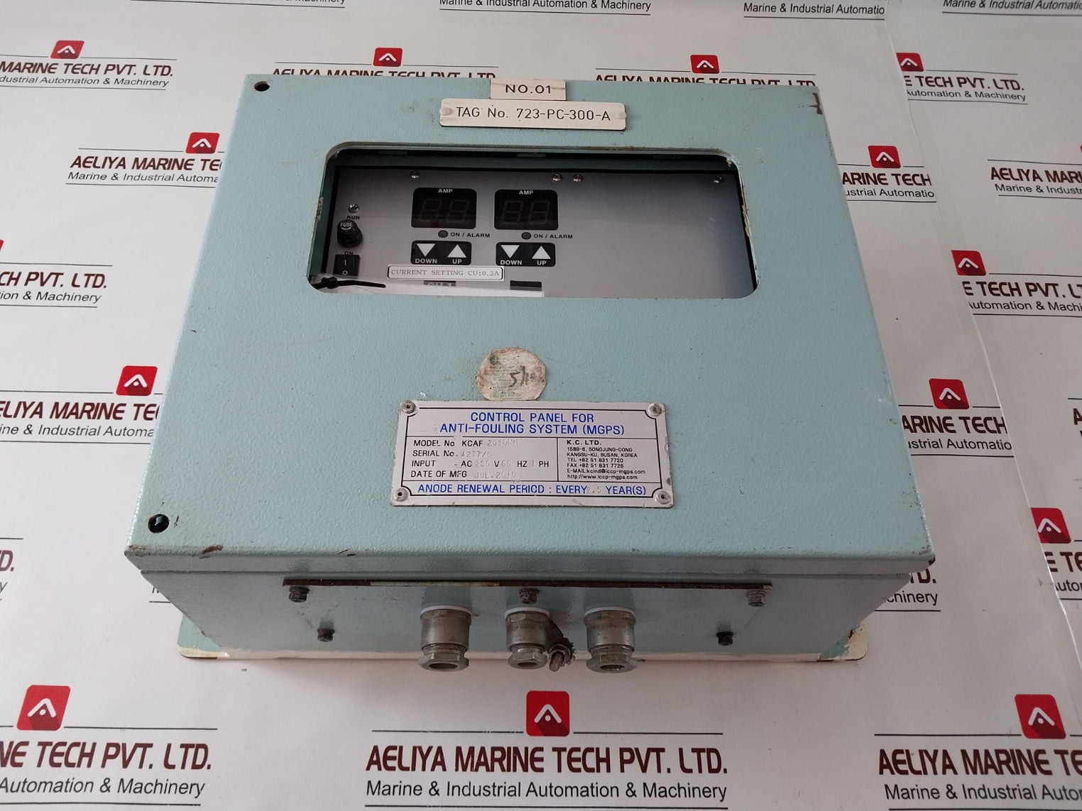 K.C. Kcaf 2010Nm Control Panel For Anti-fouling System (Mgps)
