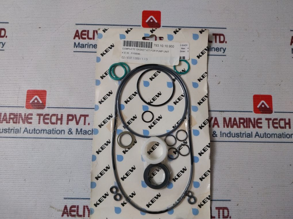 K.E.W 6109046 Complete Gasket Kit For Pump Unit