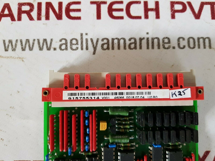 Liebherr electronic 915755314 pcb card