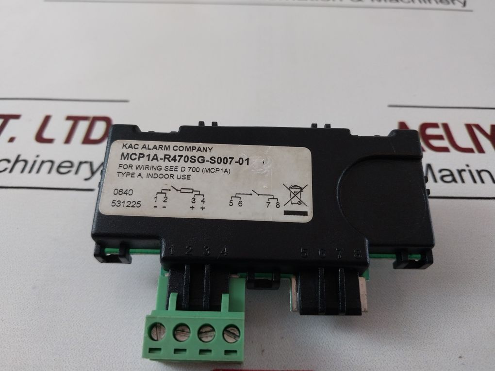 Kac Alarm Mcp1A-r470Sg-s007-01