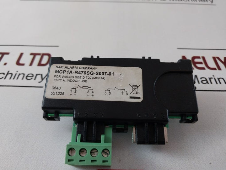Kac Alarm Mcp1A-r470Sg-s007-01