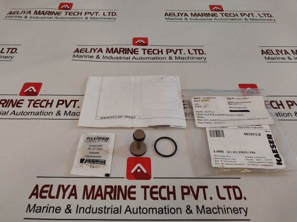 Kaeser 401972.0 Pneumatic Operator Valve Maintenance Kit
