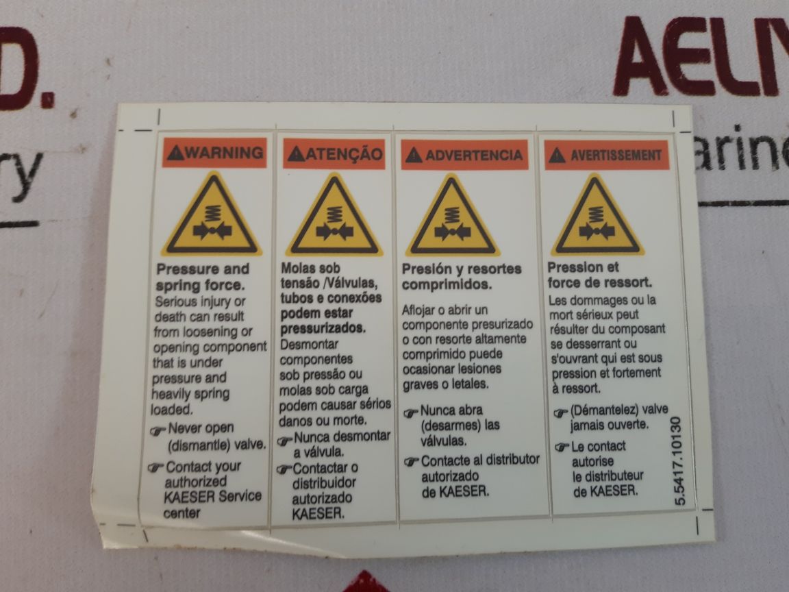 Kaeser 402313.0 Minimum Pressure Valve Kit