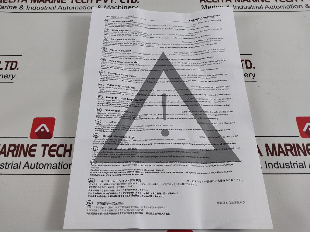 Kaeser 6012 C1,0 Fkm Ms Valve Repair Kit