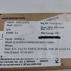 Kaeser 6012 C1,0 Fkm Ms Valve Repair Kit