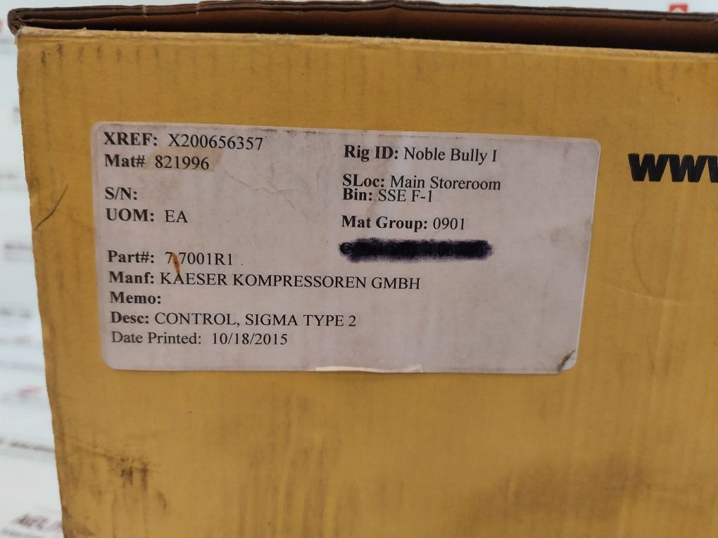 Kaeser 7.7001R1 Sigma Control