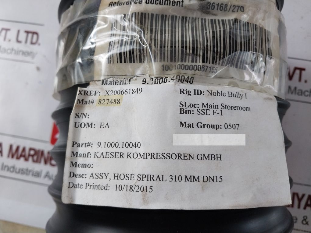 Kaeser 9.1000.10040 Spiral Hose