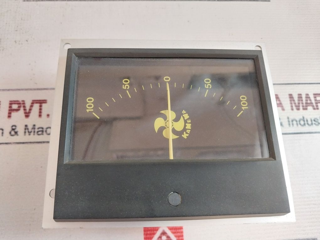 Kamewa 100-0-100 Analog Panel Meter +24V