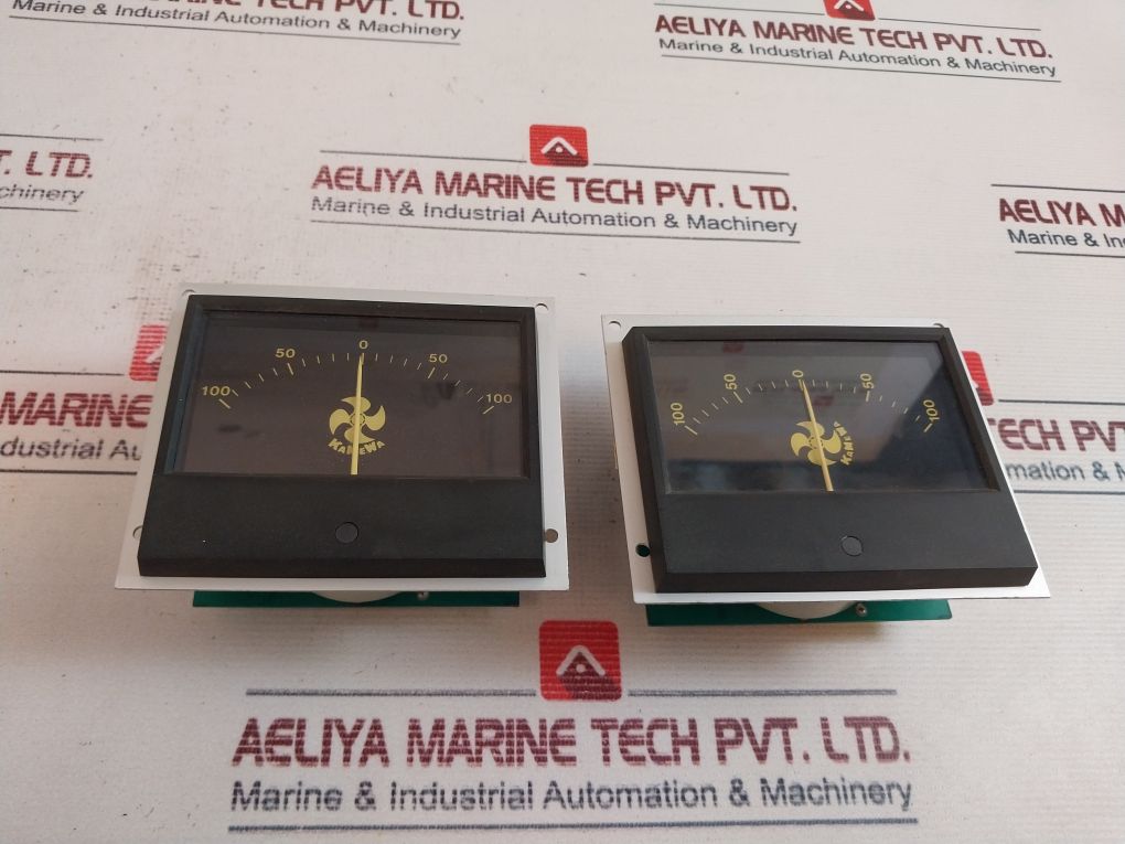 Kamewa 100-0-100 Analog Panel Meter +24V