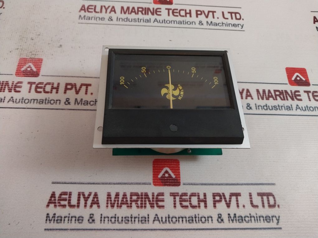 Kamewa 100-0-100 Analog Panel Meter +24V