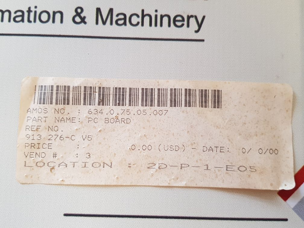 Kamewa 913 276-c Pc Board