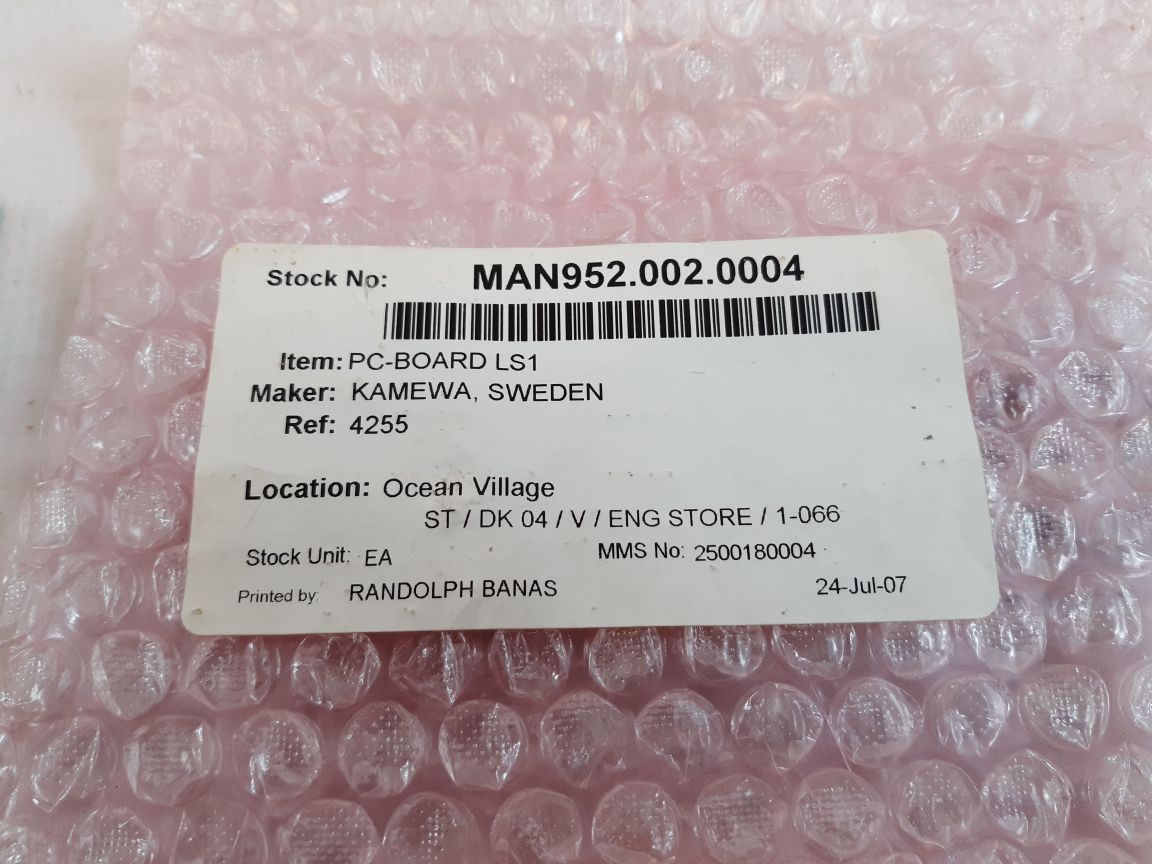 Kamewa Kmw 582780 C Pcb Card