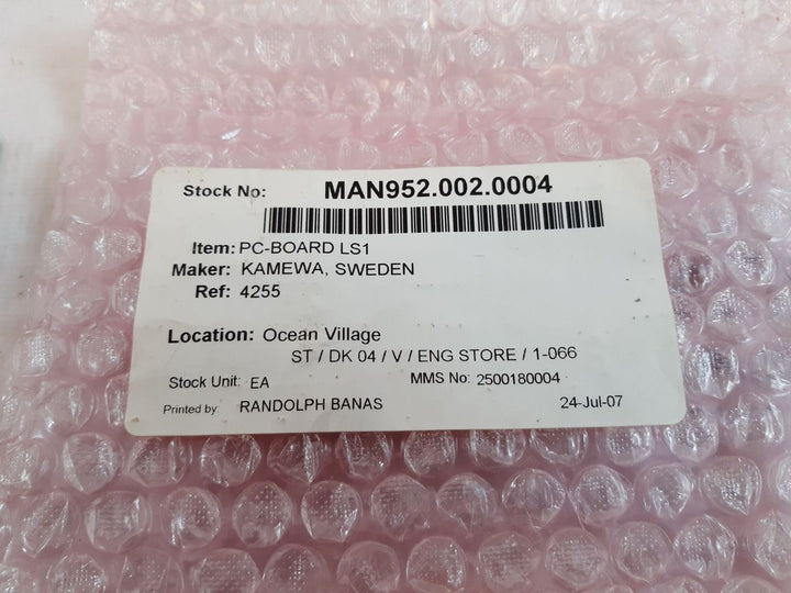 Kamewa Kmw 582780 C Pcb Card