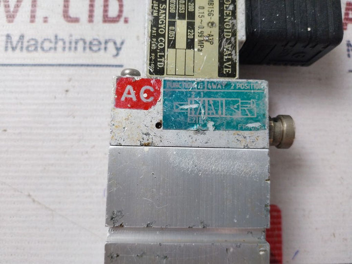 Kaneko Sangyo Mb15G-8-a3P Air Solenoid Valve 50Hz