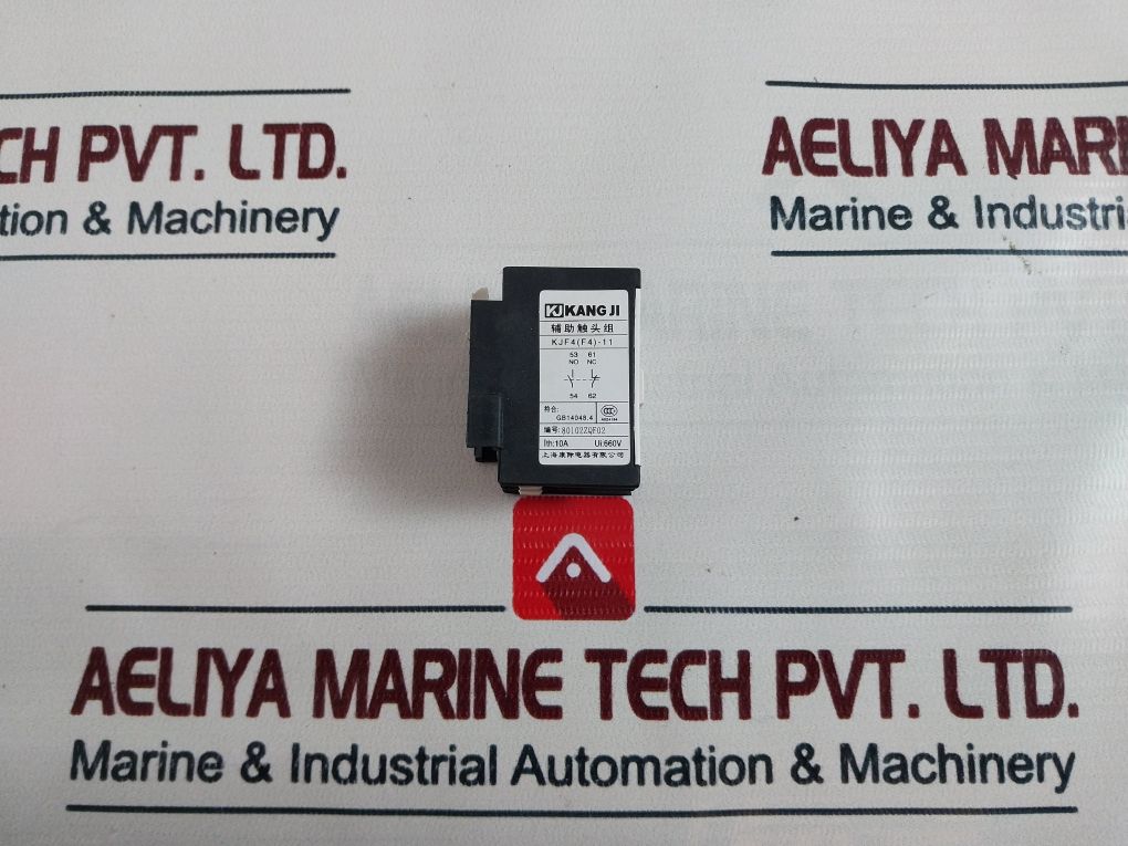 Lot Of 5X Kangji Kjf4(F4)-11 Auxiliary Contact Block