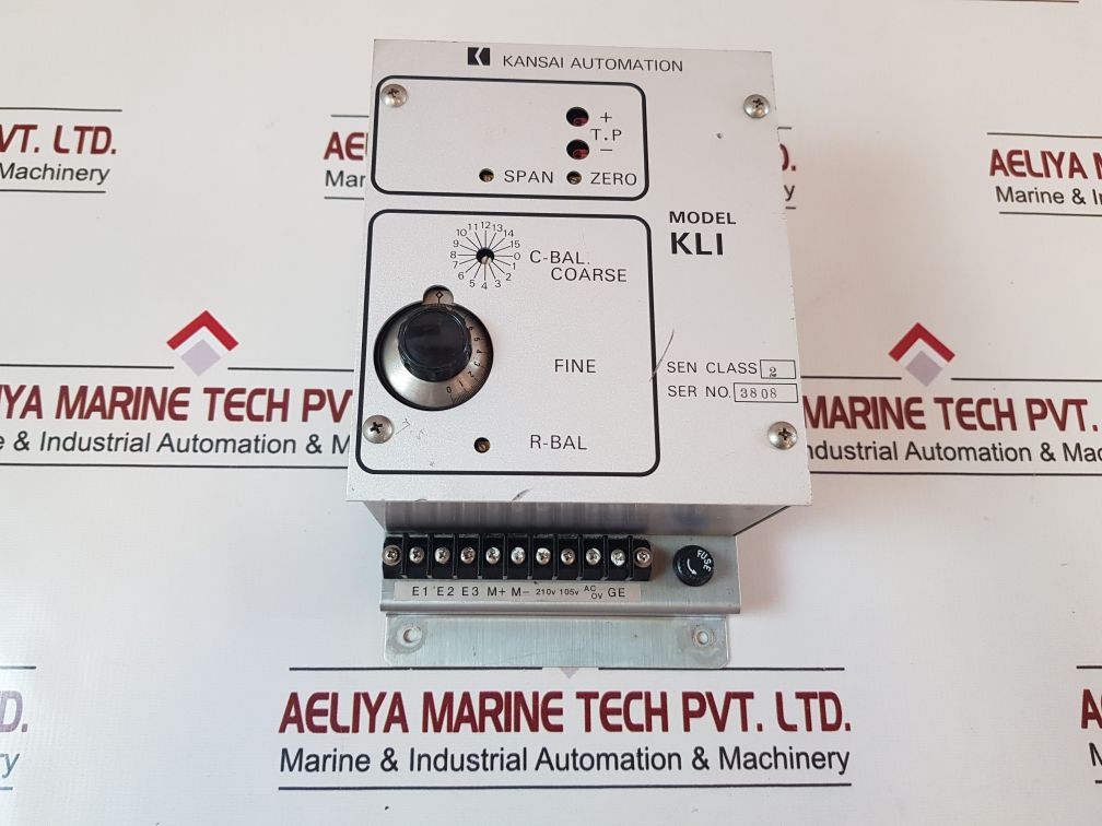 Kansai Automation Kli Capacitance Level Indicator Amplifier Unit