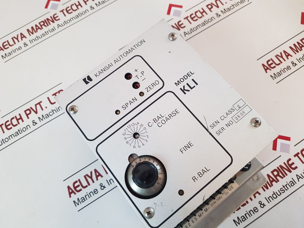 Kansai Automation Kli Capacitance Level Indicator Amplifier Unit