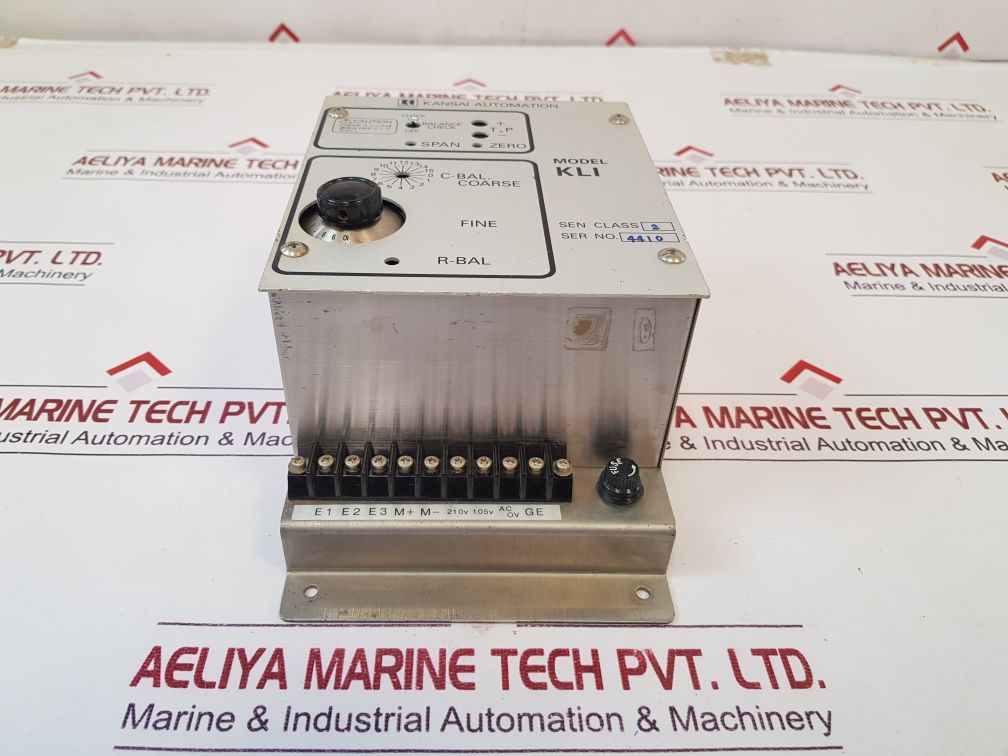Kansai Automation Kli Capacitance Level Indicator Amplifier Unit