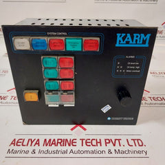 Karmoy Winch System Control Main Panel
