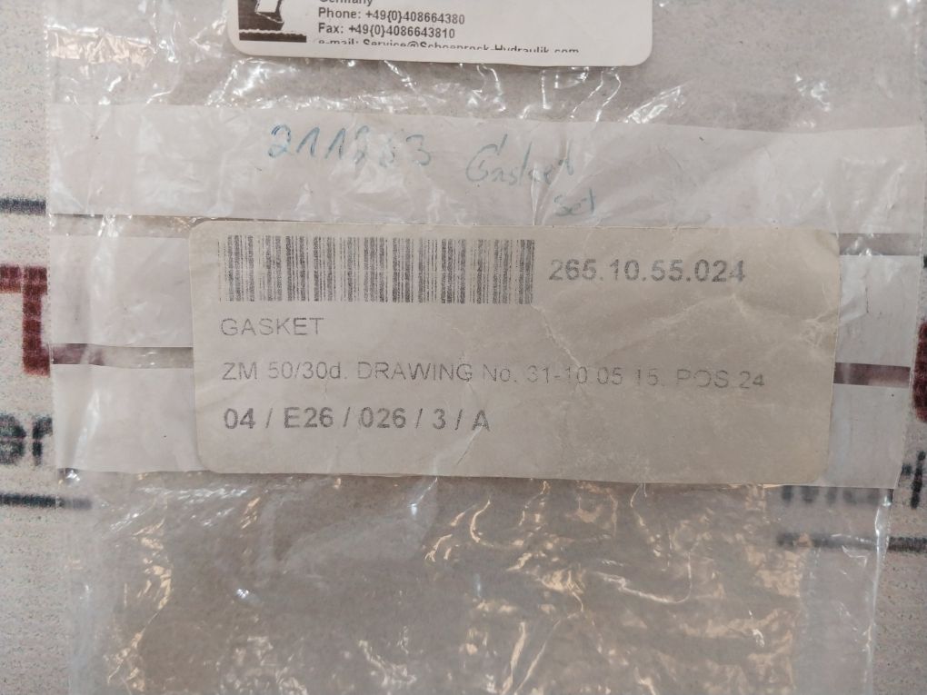 Kastas Zm 50/30 Complete Gasket Set