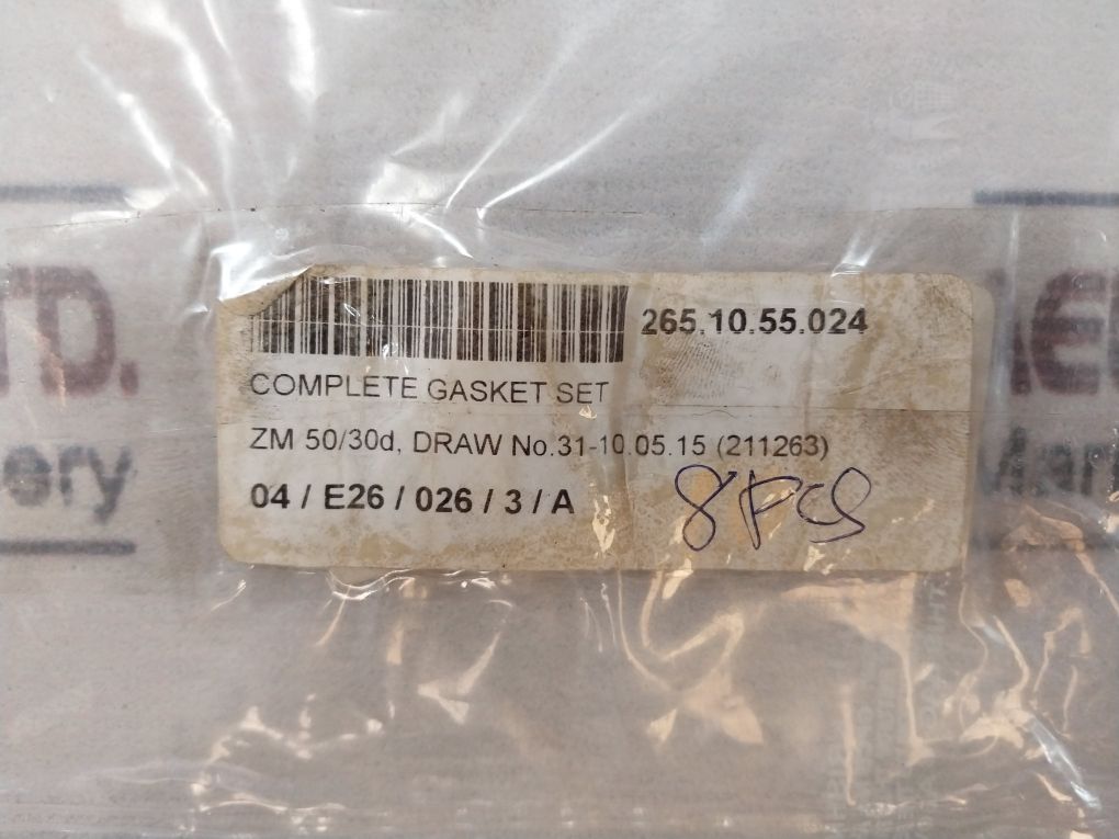 Kastas Zm 50/30 Complete Gasket Set