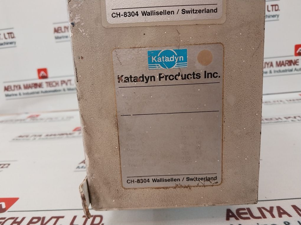 Katadyn Tr-100/Sa Ultraviolet Water Disinfection 230V 60 Hz