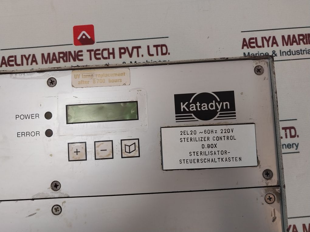 Katadyn Tr-100/Sa Ultraviolet Water Disinfection 230V 60 Hz