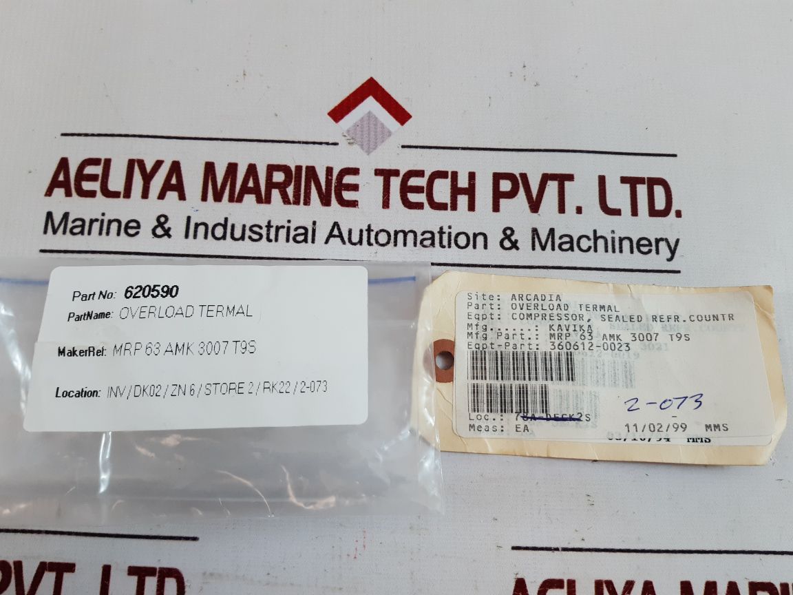 Kavika Mrp63Amk-3007 Overload Termal